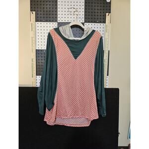 Storyteller Floral Patchwork Long Sleeve Shirt